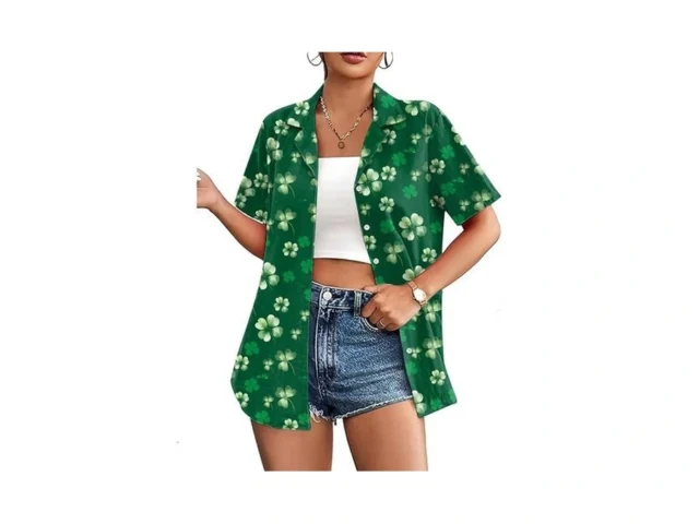 Pickid St Patricks Day Shirt Women St Paddy T Shirt… Code