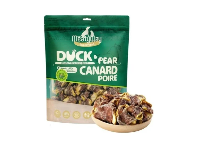Meatyway Duck Pear Wrapped Dog Treats High Protein… Code