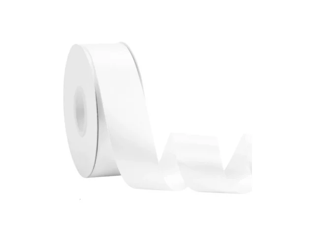 White Ribbon 1 1 2 Inch X 50 Yards Double Faced… Code