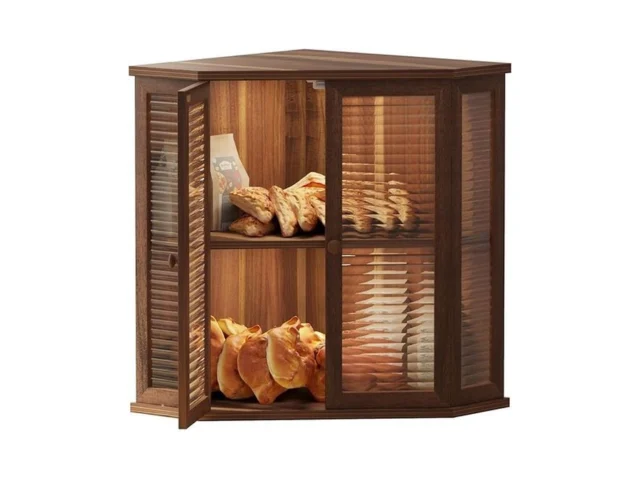 Aycarzcy Corner Bread Box For Kitchen Countertop… Code