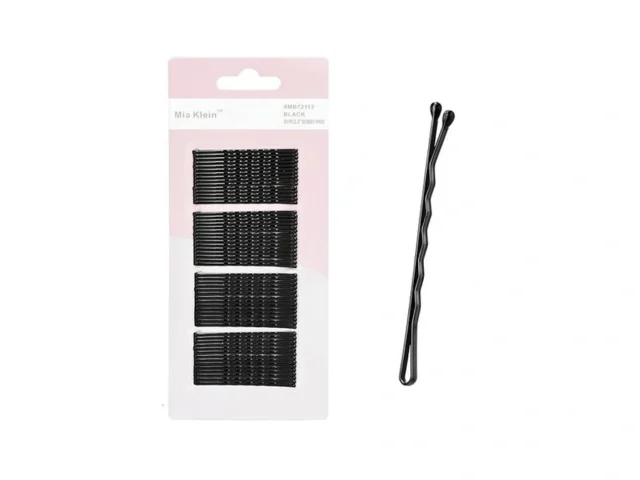 Mia Klein Bobby Pins Hair Pins 2 Inch 60pcs Crimped… Code