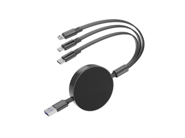 Multi Charging Cable 6a 3 In 1 Retractable Fast… Code