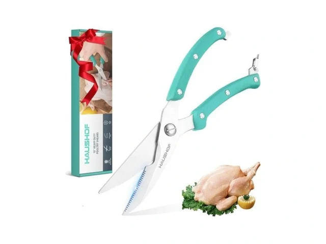 Haushof Kitchen Shears For Food Heavy Duty Poultry… Code