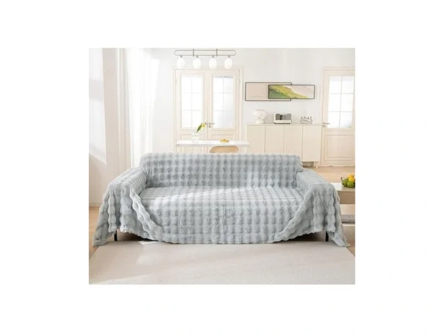 Vm Vougemarket Faux Fur Sofa Cover Thick Shaggy… Coupon