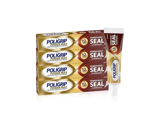 Poligrip Power Max Power Hold Plus Seal Denture… Coupon