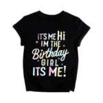 Amazon code: Kalyre Its My Birthday Shirt Girl 6th 7t