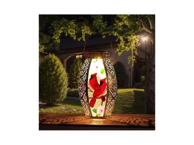 Sunnygarden Cardinal Outdoor Solar Lanterns… Code