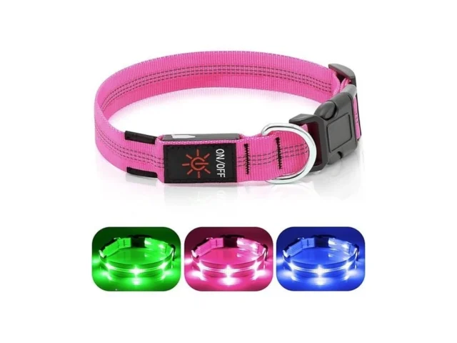 Weesiber Light Up Dog Collars – Usb Rechargeable… Code