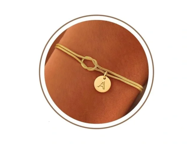 Turandoss 14k-gold-plated Initial Bracelets For… Code
