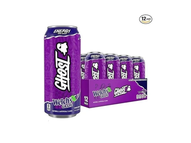 Ghost Energy Drink – 12-pack Welch S Grape 16oz… Coupon
