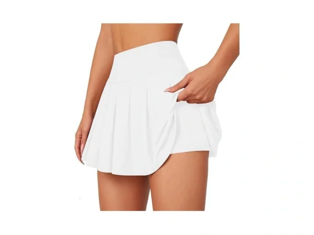 Seajojo Tennis Skirts For Women With Shorts Pockets… Code