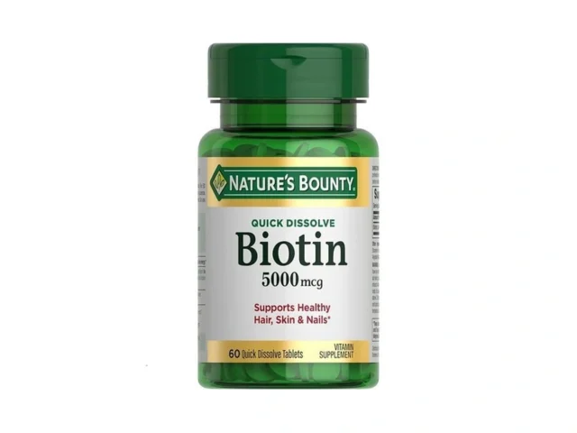Nature S Bounty Biotin Supports Metabolism For… Coupon