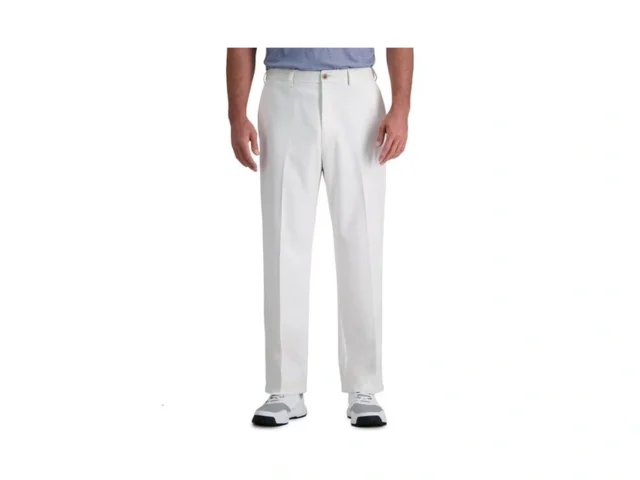 Haggar Men S Cool 18 Pro Classic Fit Flat Front… Coupon