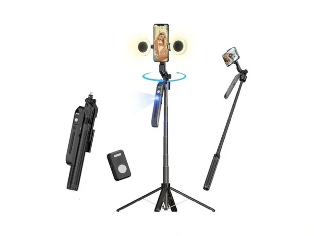 Funsnap 70 9 Auto Face Tracking Selfie Stick Tripod… Code