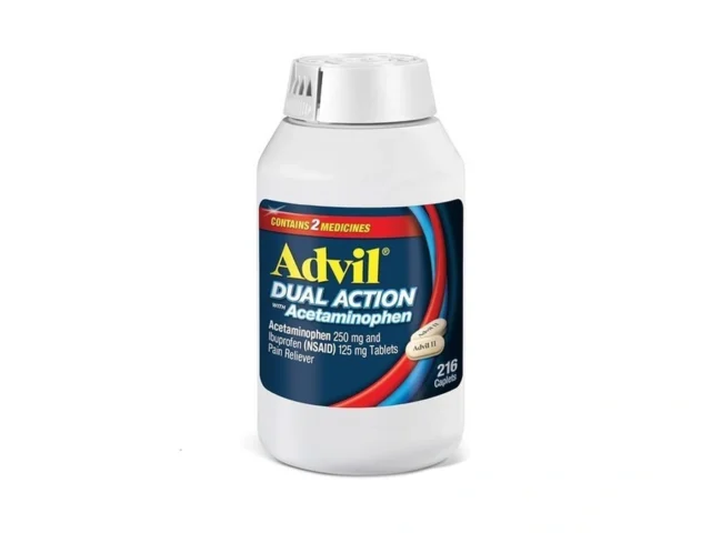 Advil Dual Action Coated Caplets 125 Mg Ibuprofen… Coupon