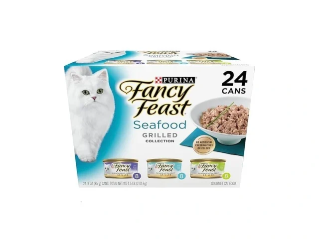 Purina Fancy Feast Grilled Wet Cat Food Seafood… Coupon