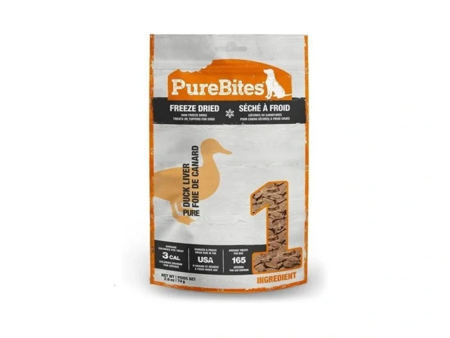 Purebites Duck Liver Freeze Dried Dog Treats 1… Coupon
