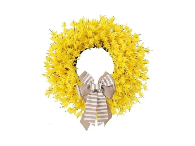 Garisey 26 Inch Spring Wreaths For Front Door Large… Code