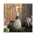 Amazon code: Hongland Metal Goose Yard Decor 18 Solar