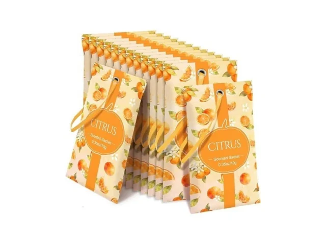Strn Scented Sachets For Drawer And Closet Citrus… Code