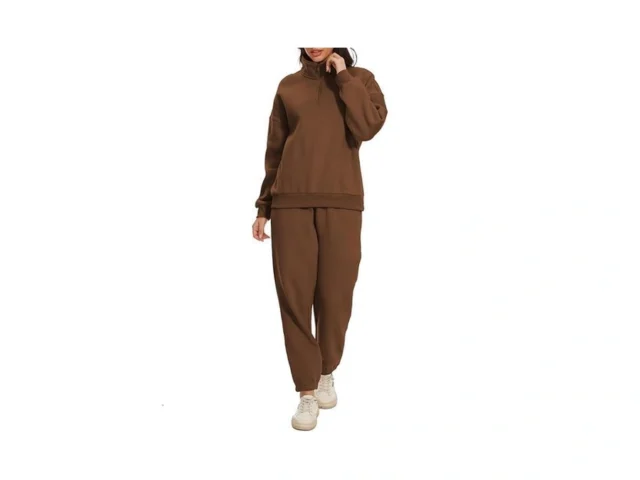 Jeqeocafy Women Oversized Long Sleeve Sweatsuit… Code