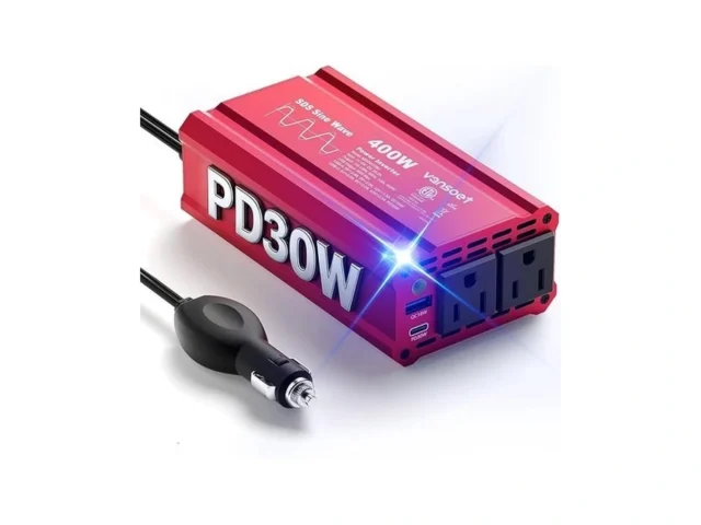 2026 Upgraded 400w Peak Clipped Sine Wave Car Power… Code