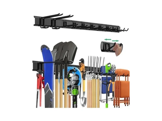 Evalote 64 Garage Tool Organizer Wall Mount – Heavy… Code