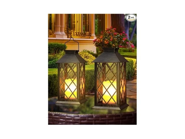 Otdair Solar Lanterns Outdoor Waterproof 2 Pack 14… Code