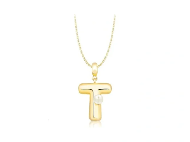 Milan Chiva Bubble Initial Letter Necklaces For… Code