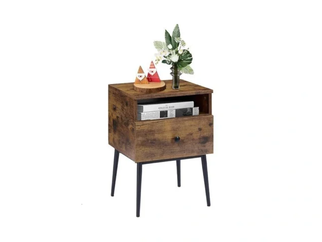 Vecelo Modern Wood Night Stand Square End Table… Coupon