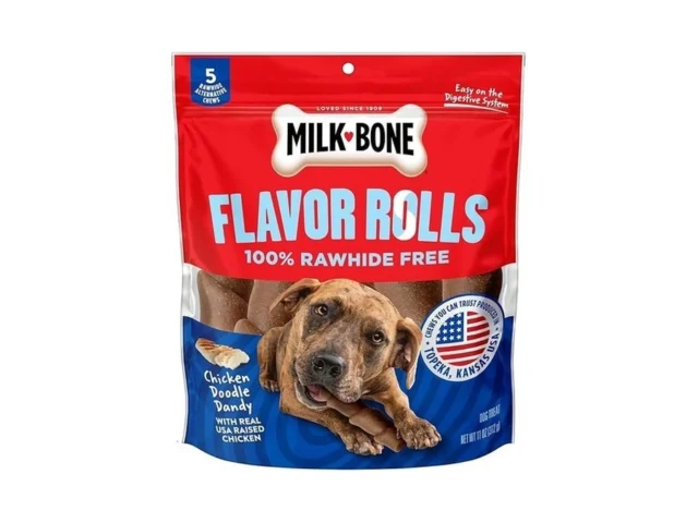 Milk-bone Flavor Rolls Chicken Doodle Dandy Rawhide…