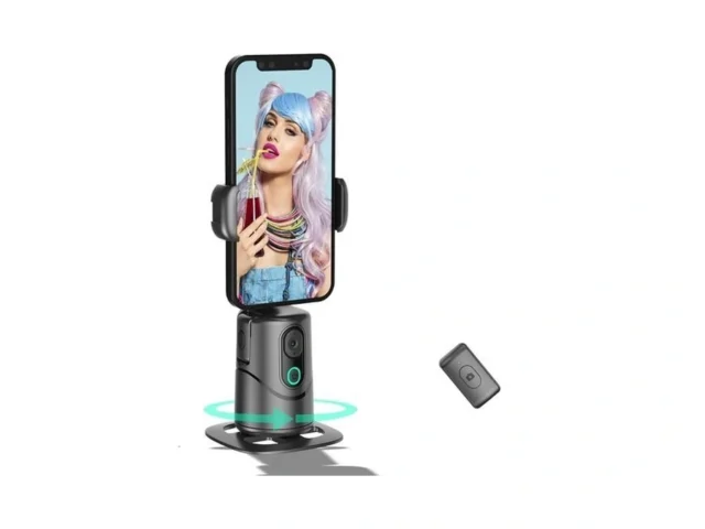 Auto Face Tracking Phone Holder No App Required 360… Code
