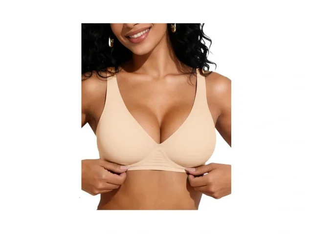 Vrvoice Jelly Wireless Bras For Women Push Up Deep… Code