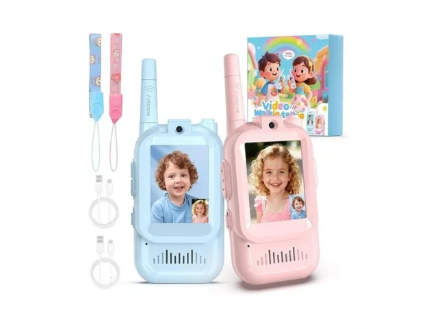 Video Walkie Talkies For Kids 2 Pack Facetime… Code