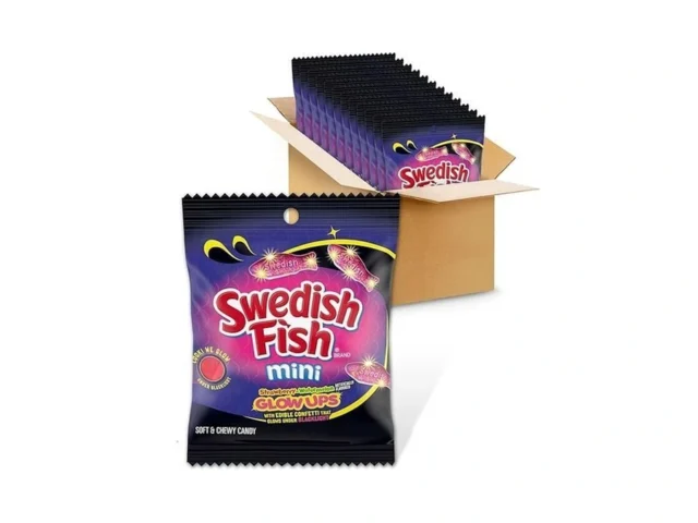 Swedish Fish Mini Glow Ups Strawberry-watermelon… Coupon