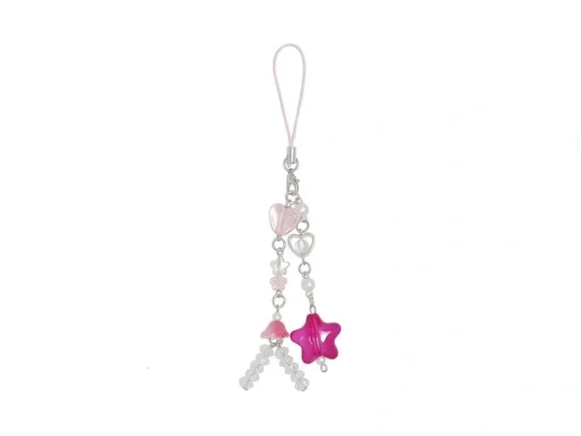 Agen Kgen Cute Flower Phone Charms Straps Lily Of… Code