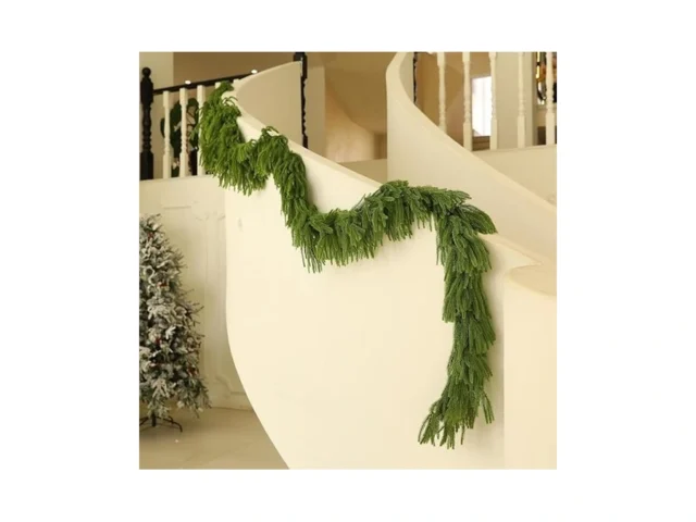 Idevre Norfolk Pine Garland Artificial Real Touch… Code
