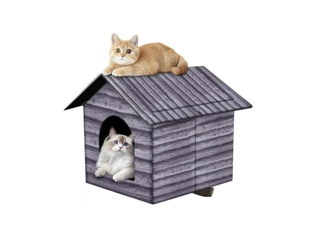 Outdoor Cat House Cat House For Outdoor And Indoor… Coupon