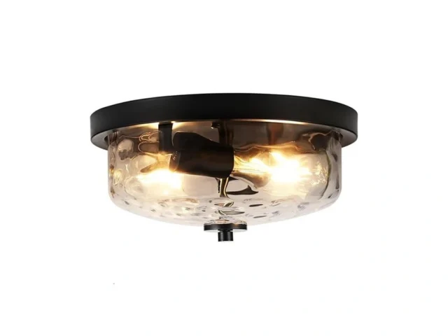 Foucasal Black Flush Mount Ceiling Light Farmhouse… Coupon