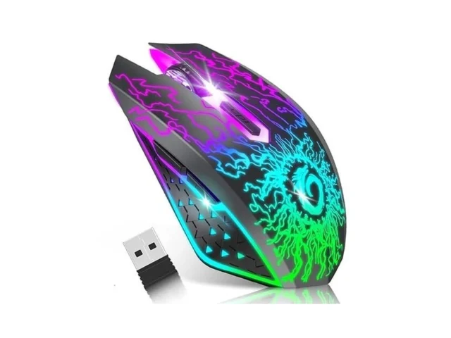 Versiontech Wireless Gaming Mouse Rechargeable… Code