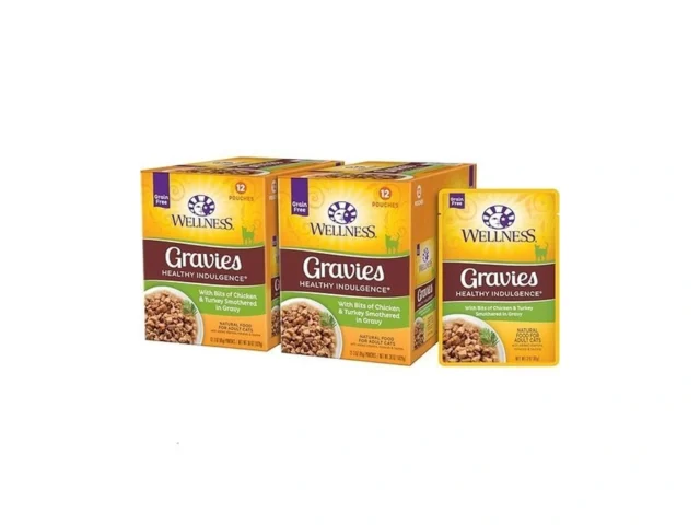 Wellness Healthy Indulgence Gravies Adult Wet Cat… Coupon