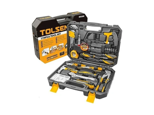 Tolsen 119 Pieces Tool Set For Home Maintenance And… Code