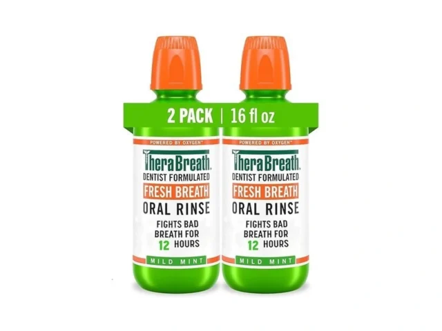 Therabreath Fresh Breath Mouthwash Mild Mint Flavor…
