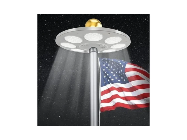 Ppq Solar Flagpole Led Light New 136 Led Long… Code