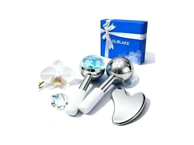 Glolake Ice Roller For Face Stainless Steel Gua Sha… Code