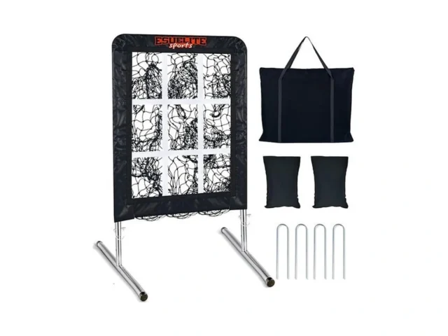 9 Hole Pitching Net With Strike Zone Baseball… Code