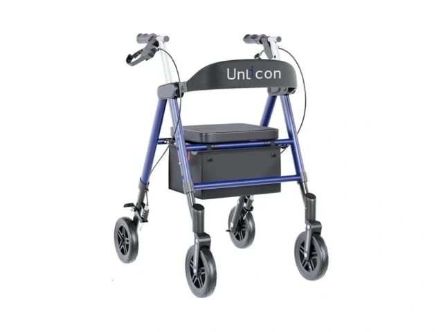 Unicon Rollator Walkers With Seat Foldable Rollator… Code