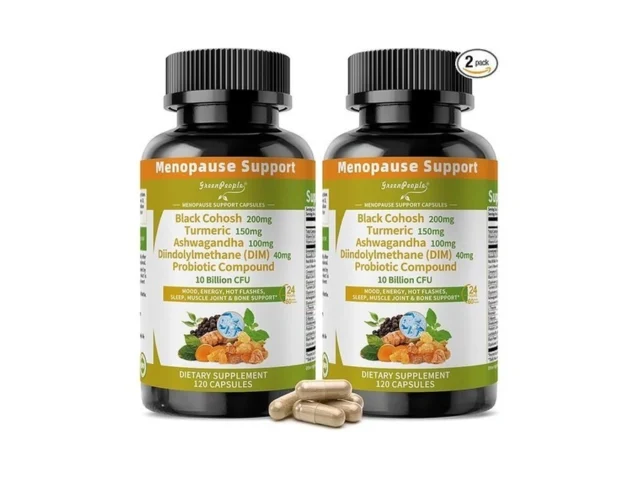 Greenpeople Menopause Supplements For Women – Black… Code