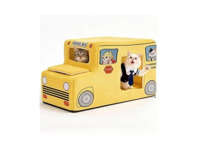 Viefin Cute Cat Beds Kitten Beds Soft Small Dog… Code