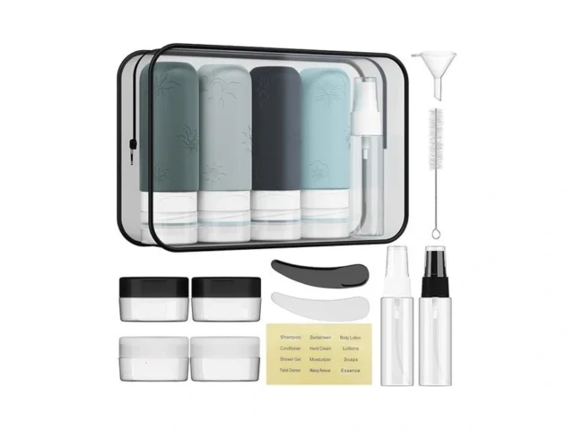 16 Pack Travel Bottles For Toiletries Silicone Tsa… Code